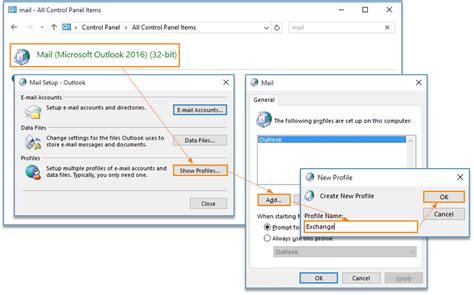 How Do I Configure Outlook 2016 To Connect To Exchange.